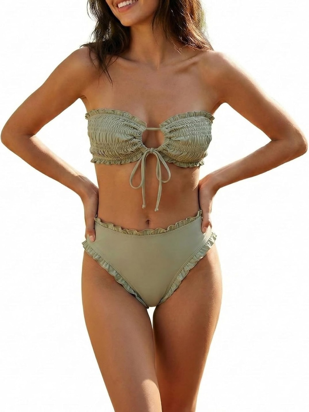 Matcha Green Ruffle
Bikini Set 2 Piece, XL 1024/bb5-2